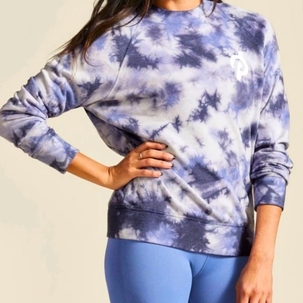Spiritual Gangster & Peloton Tie Dye Sweatshirt